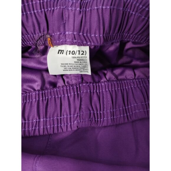 ORageous Girls Medium Solid Bright Violet Athletic Boardshorts New without Tags - Picture 3 of 5